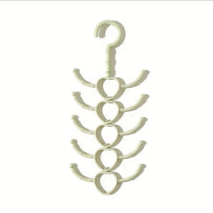 Rotatable 10-Claw Hanging Rack - 29x13x0cm - Clothes & Scarf Coat Rack