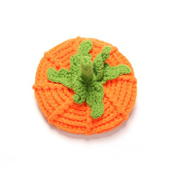 Kids Pumpkin Woolen Hat for Halloween Gift