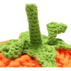 Kids Pumpkin Woolen Hat for Halloween Gift