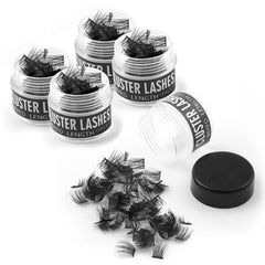 400 Pcs DIY Lash Clusters Extension Volume Individual Lashes C Curling