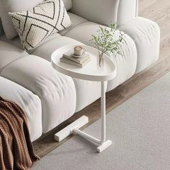 C Shaped Side Table Tray for Couch Sofa Bed Desktop Living Room Bedroom