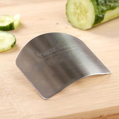 Finger Guard for Cutting Kitchen Tool Stainless Steel Protector Safe Chop