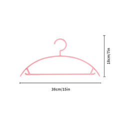 5pcs Non-slip Wide Shoulder Clothes Hanger for Adults