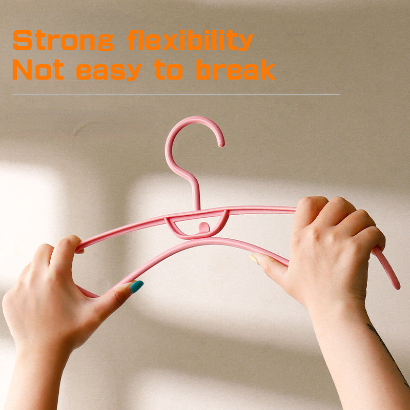 5pcs Non-slip Wide Shoulder Clothes Hanger for Adults