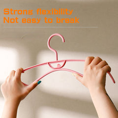 5pcs Non-slip Wide Shoulder Clothes Hanger for Adults