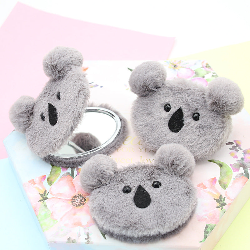 Koala Foldable Mirror Portable Makeup Touch up Mini Mirror Magnifying