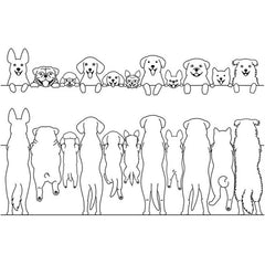Clear Silicone Stamp Retro Rubber Clear Stamp For Cards Making DIY Scrapbooking