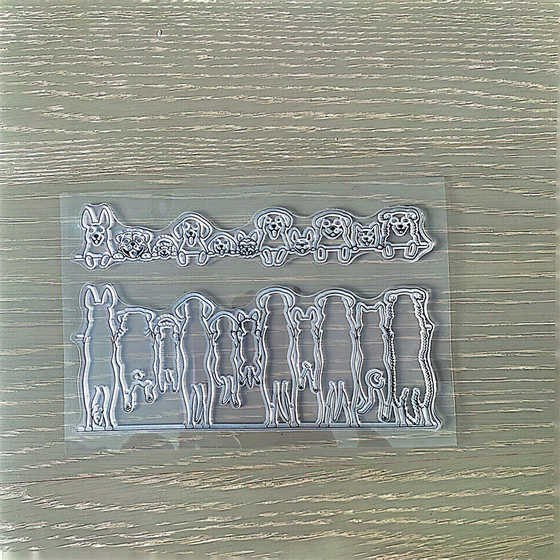 Clear Silicone Stamp Retro Rubber Clear Stamp For Cards Making DIY Scrapbooking