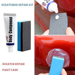 Car Body Compound Paste Set Scratch De mark Abrasive Paint Care Auto