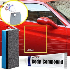 Car Body Compound Paste Set Scratch De mark Abrasive Paint Care Auto