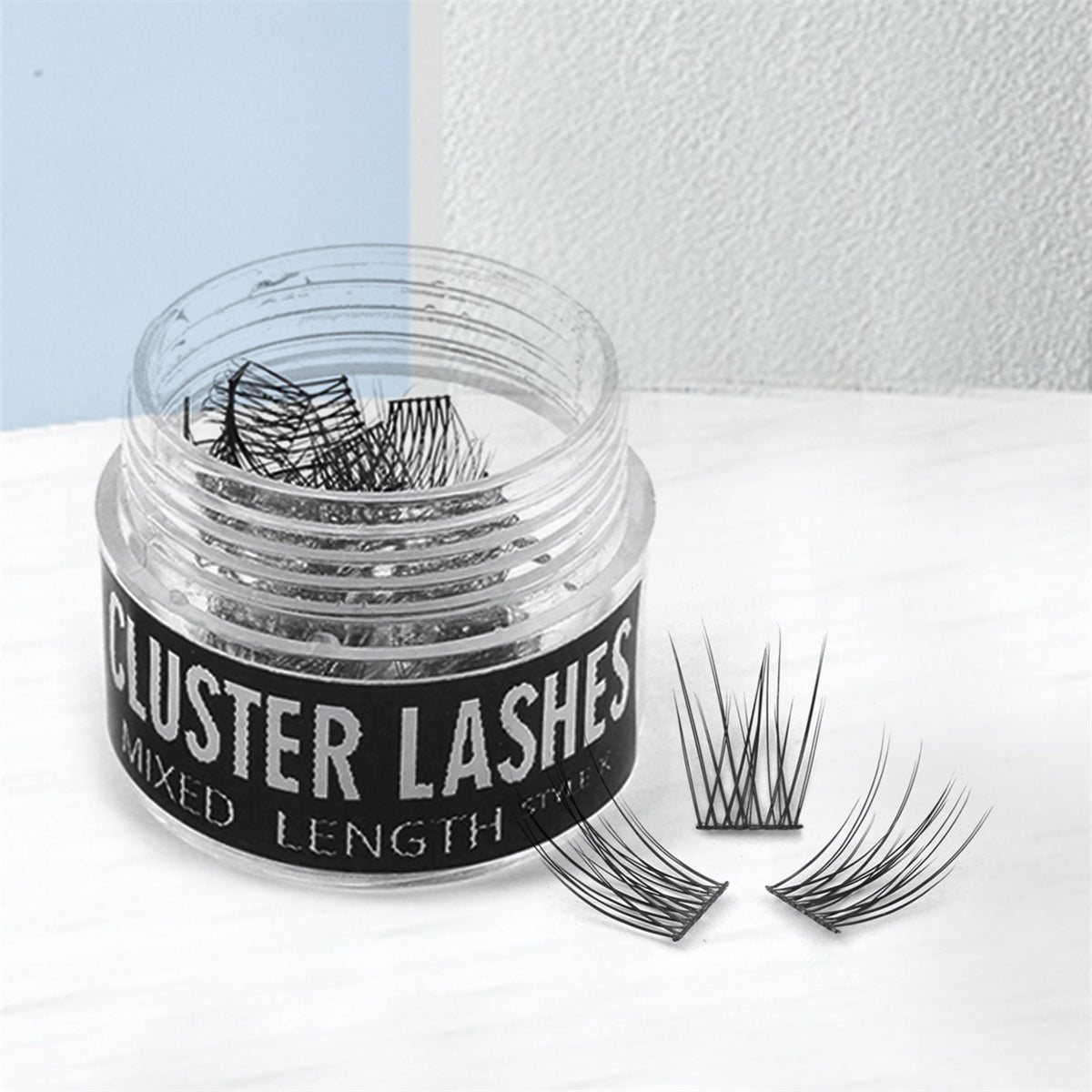 400pcs Cluster False Eyelashes Natural Look