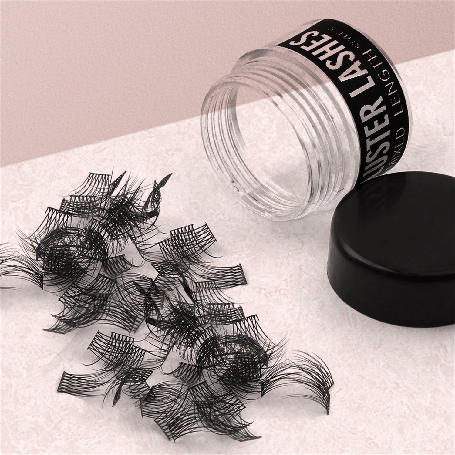 400pcs Cluster False Eyelashes Natural Look