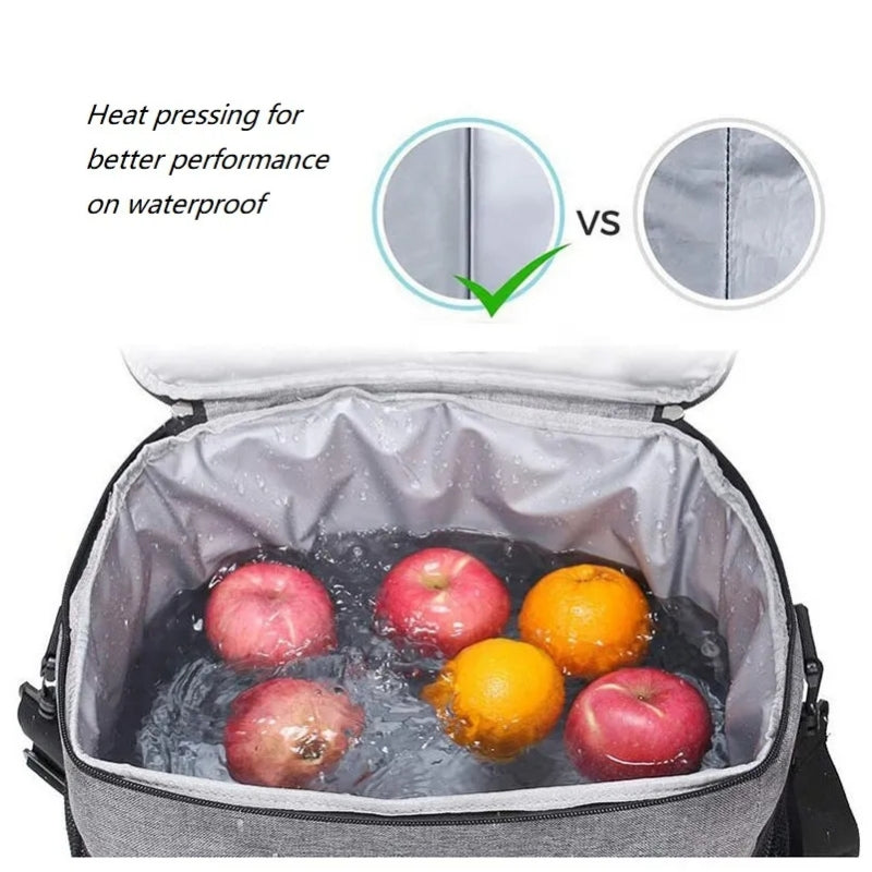 10L 15L Insulation Ice Bag Outdoor Camping Lunchbox