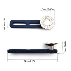 10pcs Button Extender For Pants Jeans Adjustable Waist Extenders