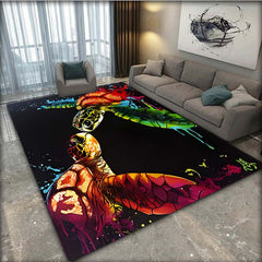 Sea Turtle Animal Pattern Carpet Door Floor Mat Non-slip Living Room Decor Rug
