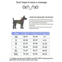 Reflective Dog Vest Harness With Handle, No Pull Chest Strap