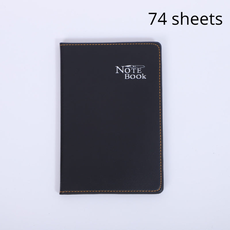 148 Pages Leather Business Notebook Home Office Notepad
