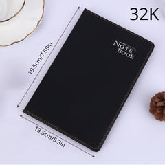148 Pages Leather Business Notebook Home Office Notepad