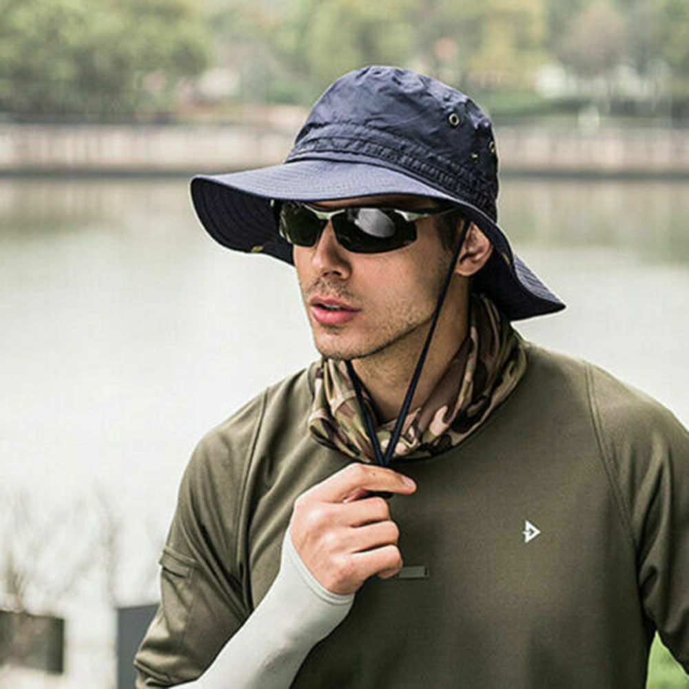 Casual Breathable Bucket Hat for Outdoor Activities