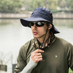 Casual Breathable Bucket Hat for Outdoor Activities