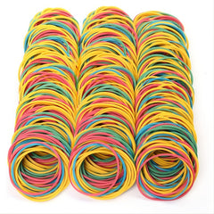 200pcs Multicolor High Elastic Durable Rubber Bands
