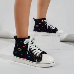 Women's High Top Sneakers Lightweight Comfortable Shoes