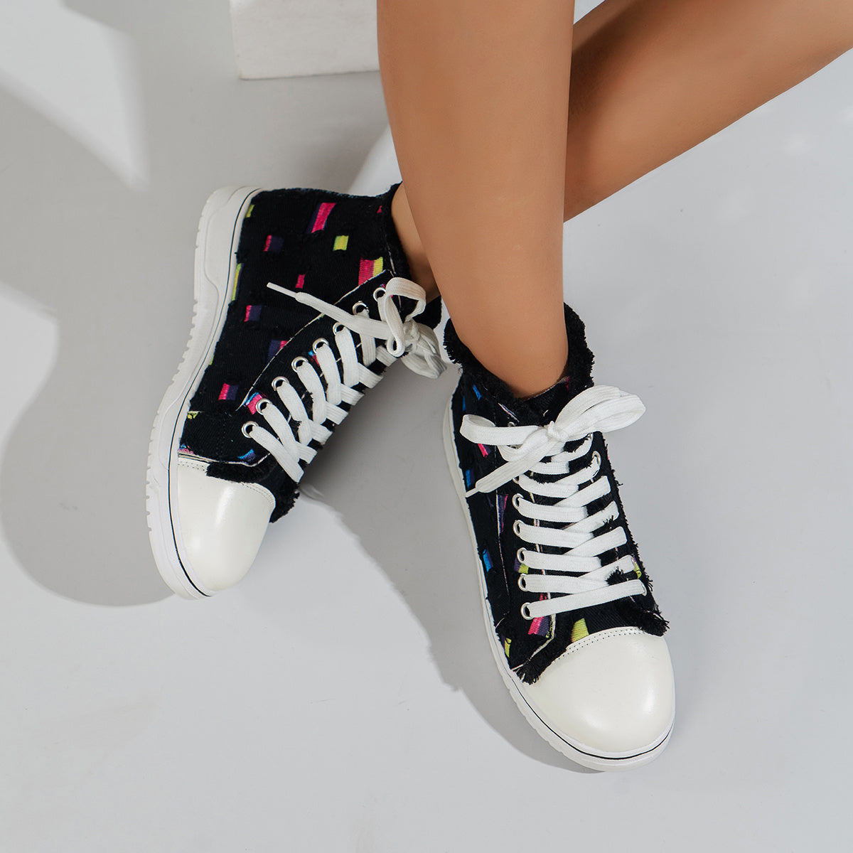 Women's High Top Sneakers Lightweight Comfortable Shoes