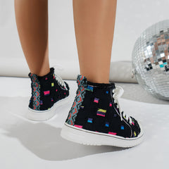 Women's High Top Sneakers Lightweight Comfortable Shoes