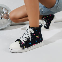 Women's High Top Sneakers Lightweight Comfortable Shoes