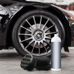 Car Wax Polishing Sponge Hexagonal Grip Applicator Hand Tire Wax Sponge