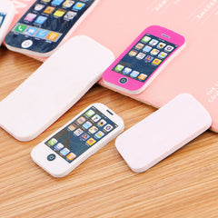 Mobile Phone Shape Eraser - Cute and Functional School Supplies
