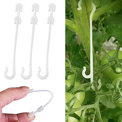 Garden Vegetable Plant Support Clips Fastener Hooks 50-100pcs
