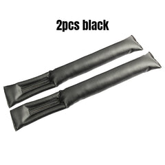 2pcs Car Seat Gap Filler Soft Padding PU Leather Leak Pads Plug Car Interior Dec