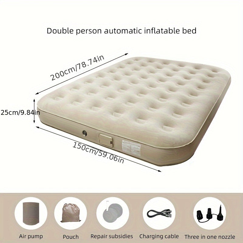 Portable Inflatable Air Cushion Bed Camping Tent Mattress