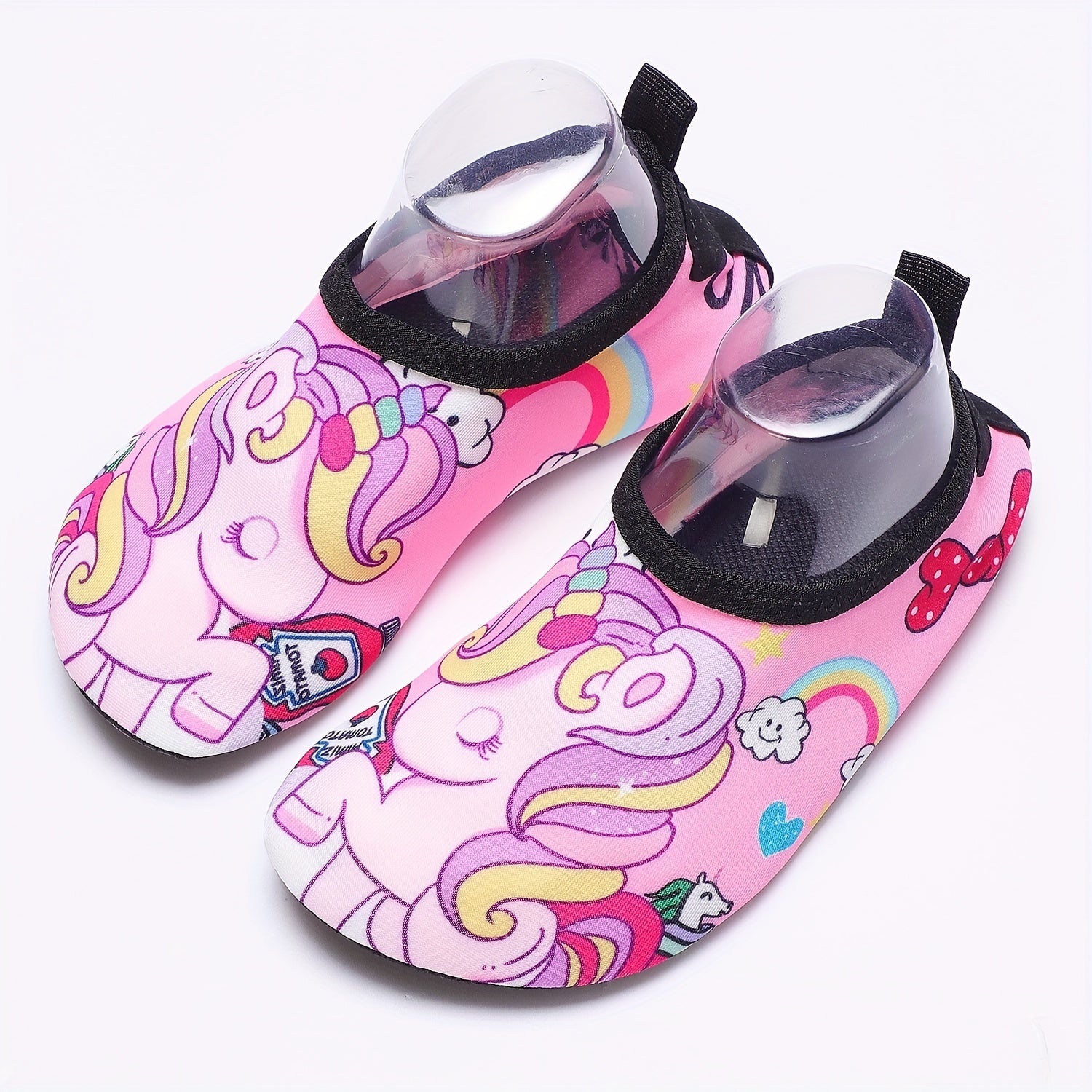 Girl's Rainbow Pony Water Shoes Non Slip Lightweight