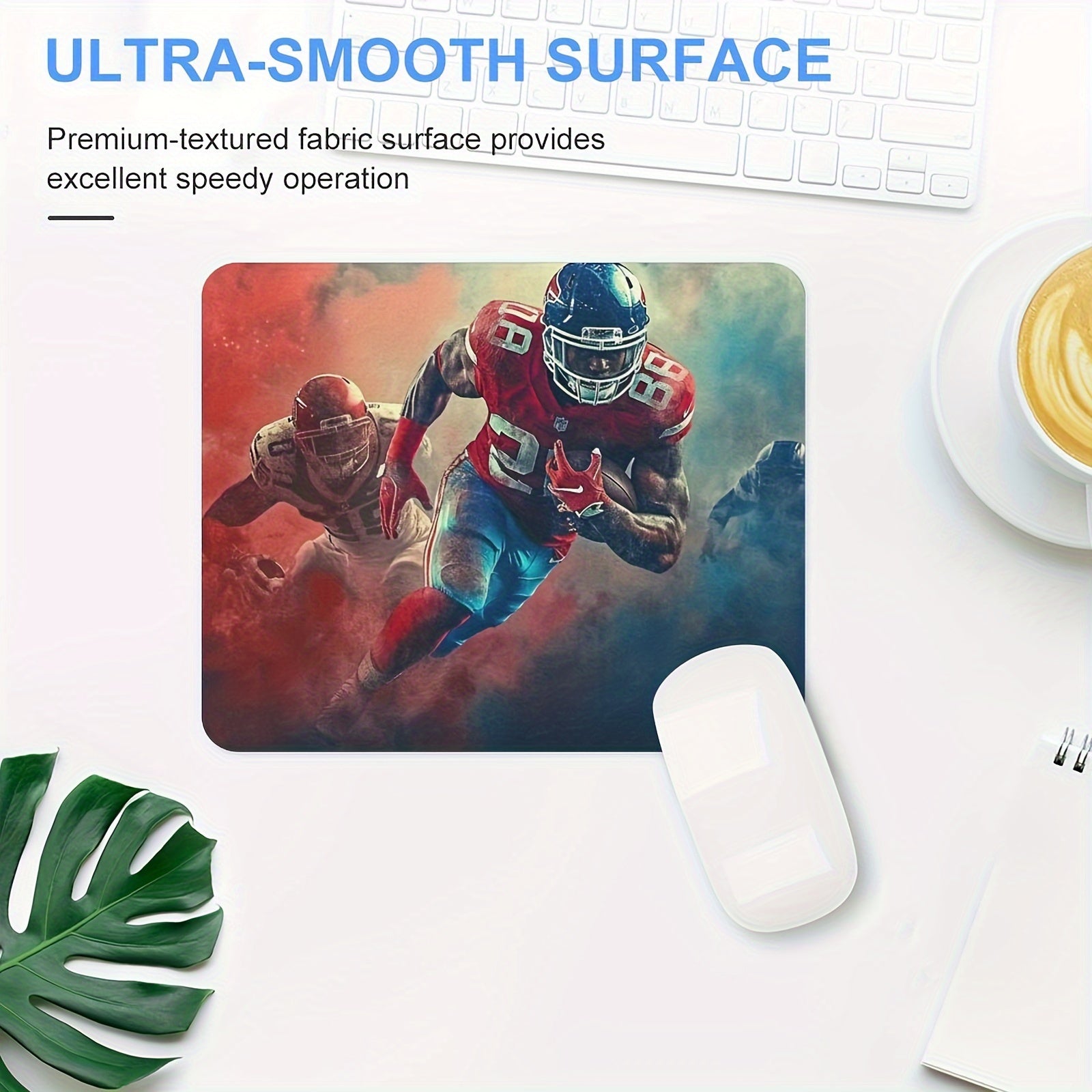 Western American Football Mouse Pad for Gamers