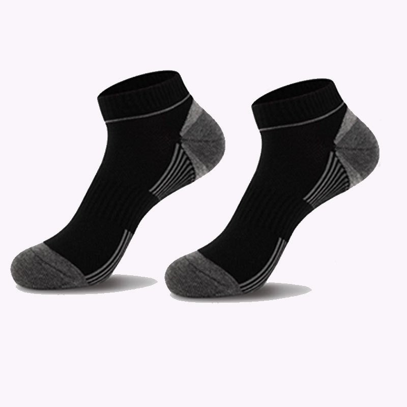 1pair Men's Outdoor Thin Deodorant Sports Socks