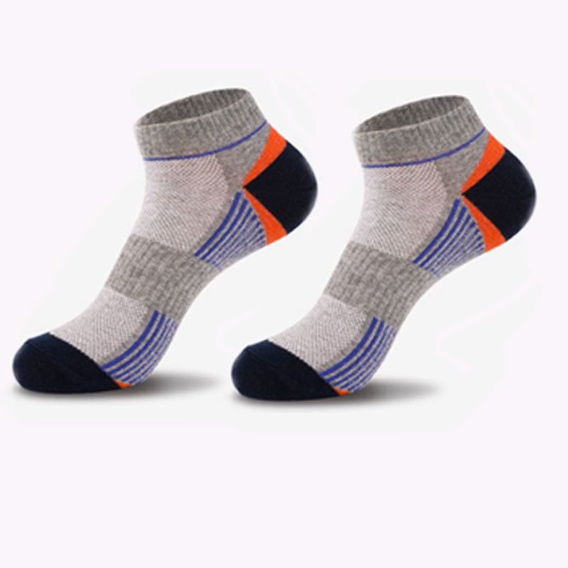 1pair Men's Outdoor Thin Deodorant Sports Socks