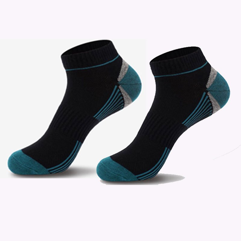 1pair Men's Outdoor Thin Deodorant Sports Socks