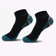 1pair Men's Outdoor Thin Deodorant Sports Socks