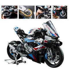 M1000 RR Technical Motorcycle Building Blocks Racing Car City Toys