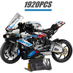M1000 RR Technical Motorcycle Building Blocks Racing Car City Toys