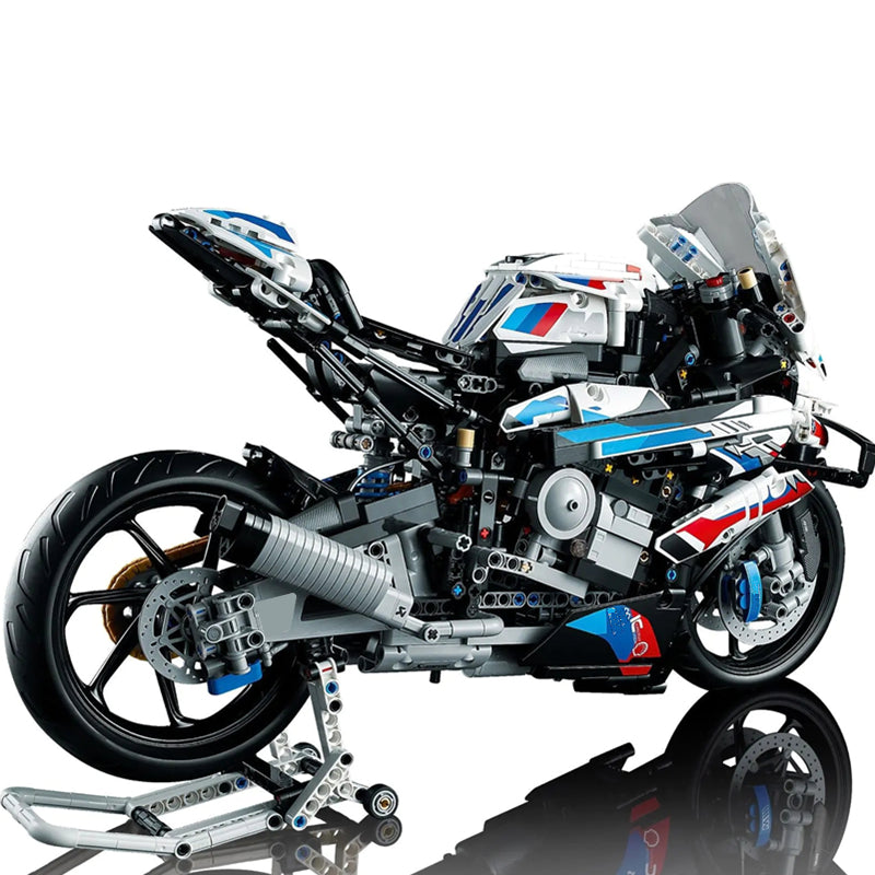 M1000 RR Technical Motorcycle Building Blocks Racing Car City Toys