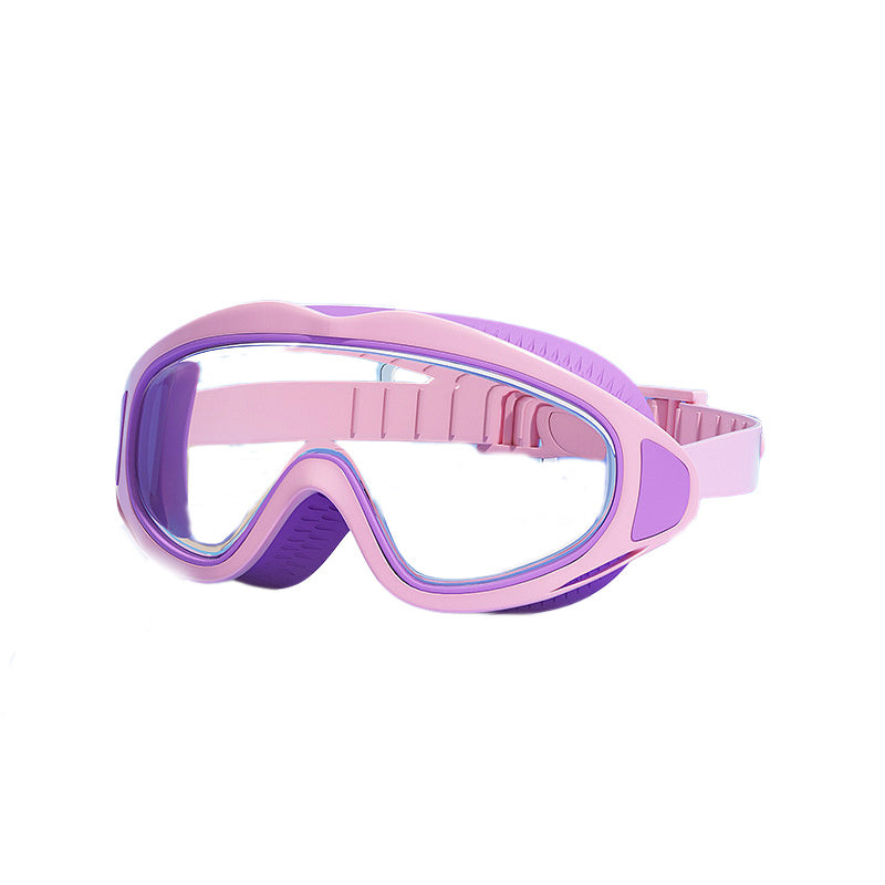 Kids Waterproof Swimming Goggles Anti-fog Diving Glasses
