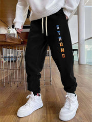 Print Joggers Men s Casual Loose Fit Tapered Sweatpants