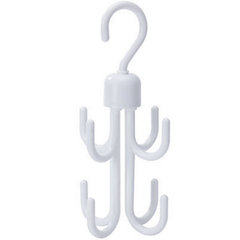 Rotatable Closet Hangers Four Claw Position Hooks For Clothing Hat Bag Tie Belt