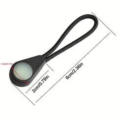 3pcs Luminous Zipper Pullers Glow In The Dark Outdoor Camping Hiking Zipper Pull