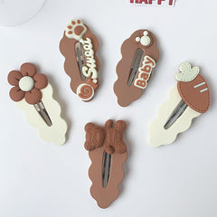 10pcs Heart Hair Clips for Baby Girls, Decorative Hair Accessories
