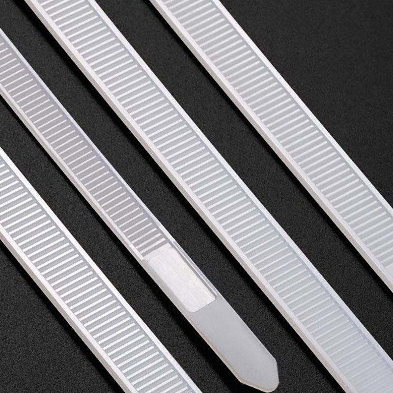 250pcs Heavy Duty 25.4cm Cable Zipper Straps Self Locking Nylon Straps