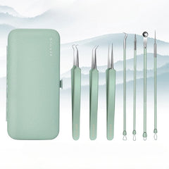 7pcs Acne Needle Set Acne Tweezers Pimple Picking Tool